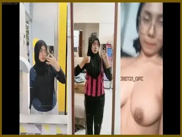 Cewe Hijab Kacamata Pap Nenen Toge Mulus