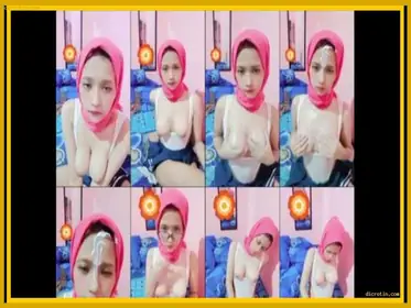 Janda Muda Jilbab Pink Colmek Sampai Squirt